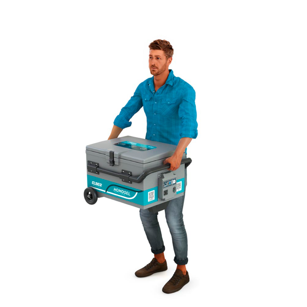 Ice Fishing エッチング 版画 Robert W. Weller Câmara Portátil para Transporte de Vacinas Homogel 20 Litros com